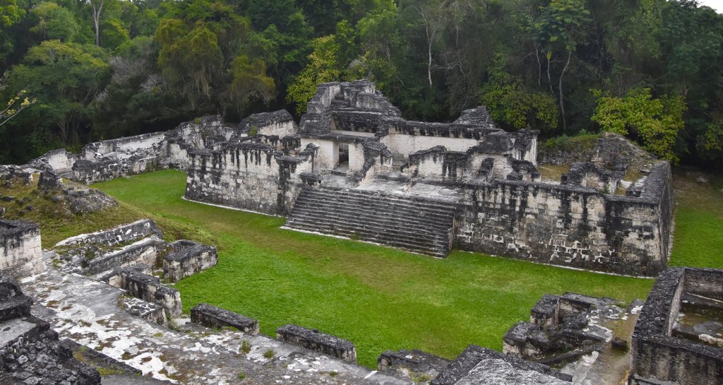 East Plaza Complex in Tikal