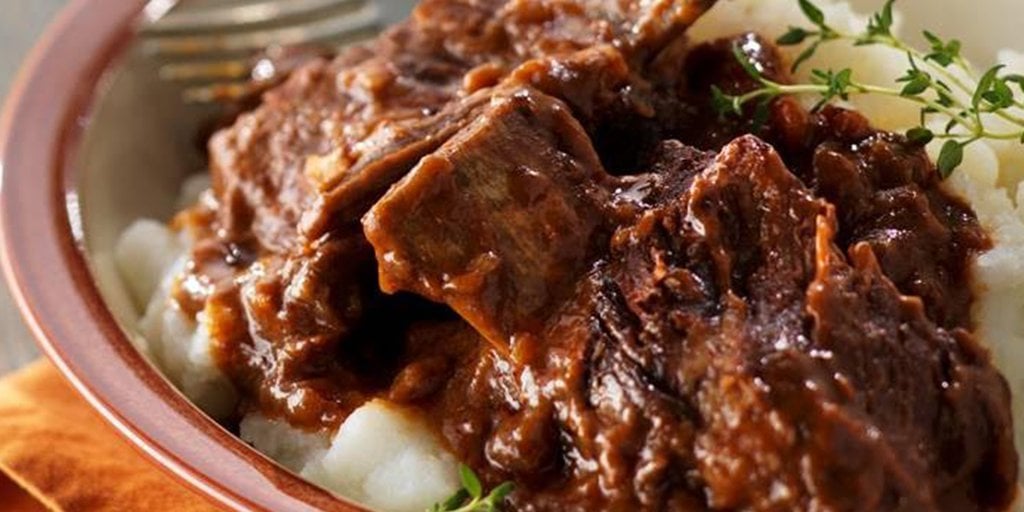 3-Ingredient Short Ribs Are Great When Prepared in a Slow Cooker